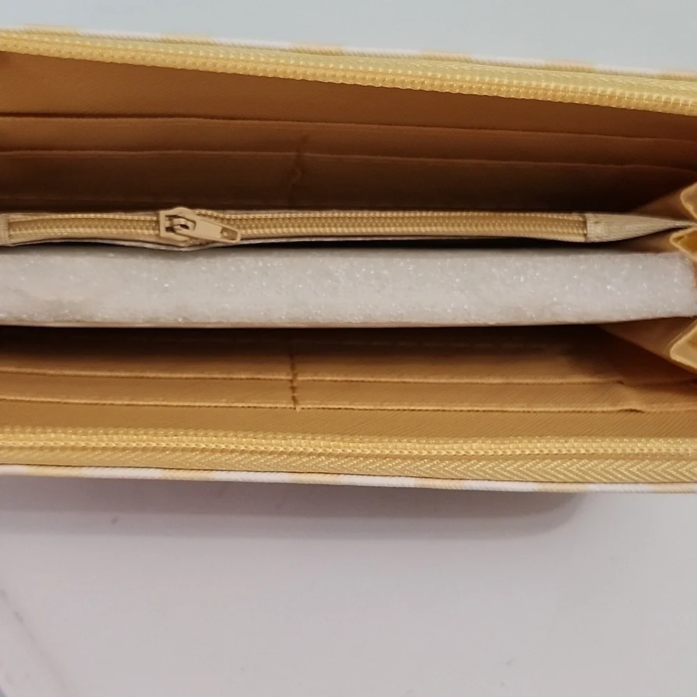 Labubu Inspired Long Wallet - Yellow New